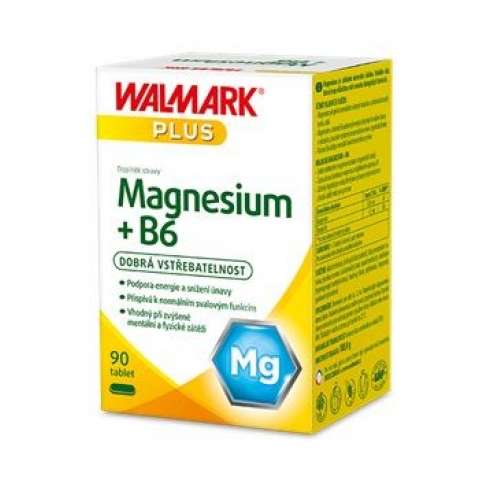 WALMARK Magnesium + B6 - Магний и B6, 90 таблеток